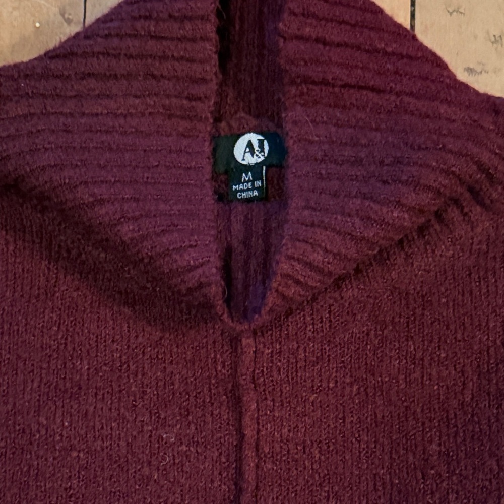 A&I Maroon Knit Sweater
